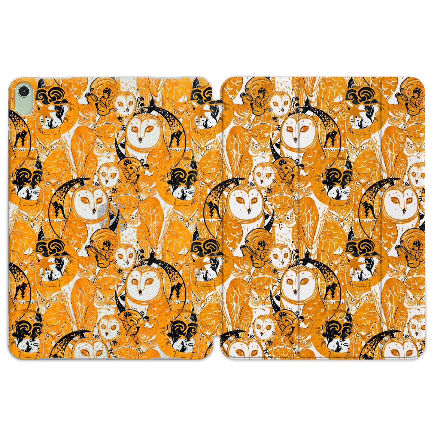 Cavka Apple iPad Smart Cover Yellow Boho Owls