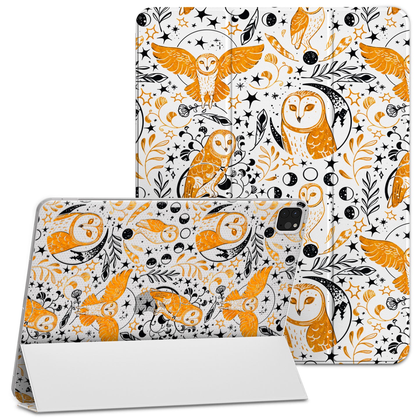Cavka Apple iPad Smart Cover Boho Owls Pattern