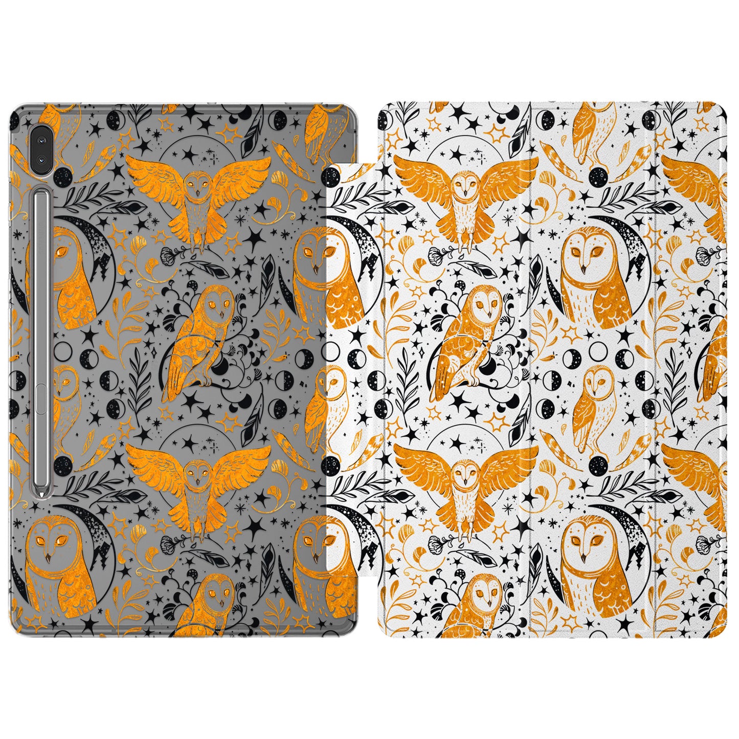 Cavka Apple iPad Smart Cover Boho Owls Pattern