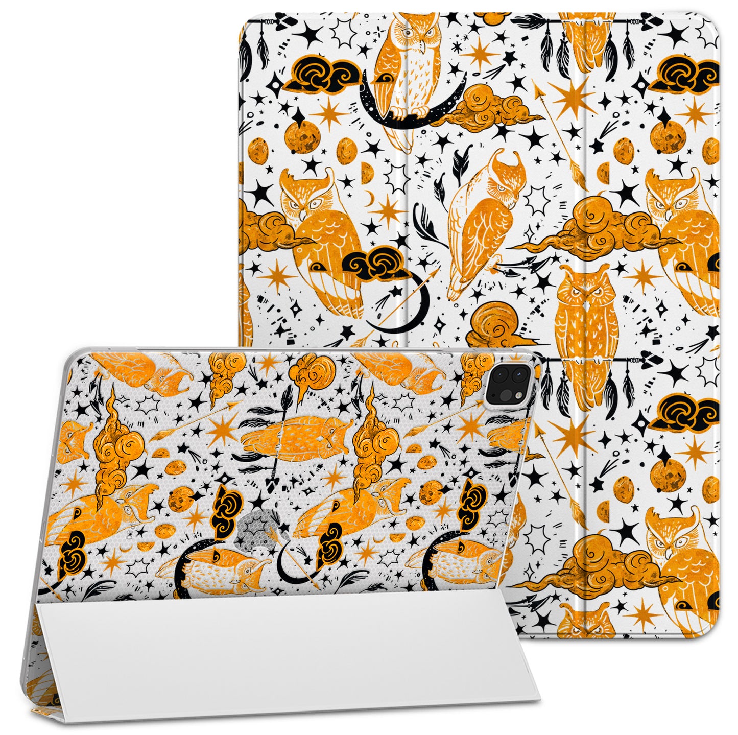 Cavka Apple iPad Smart Cover Boho Owls Print