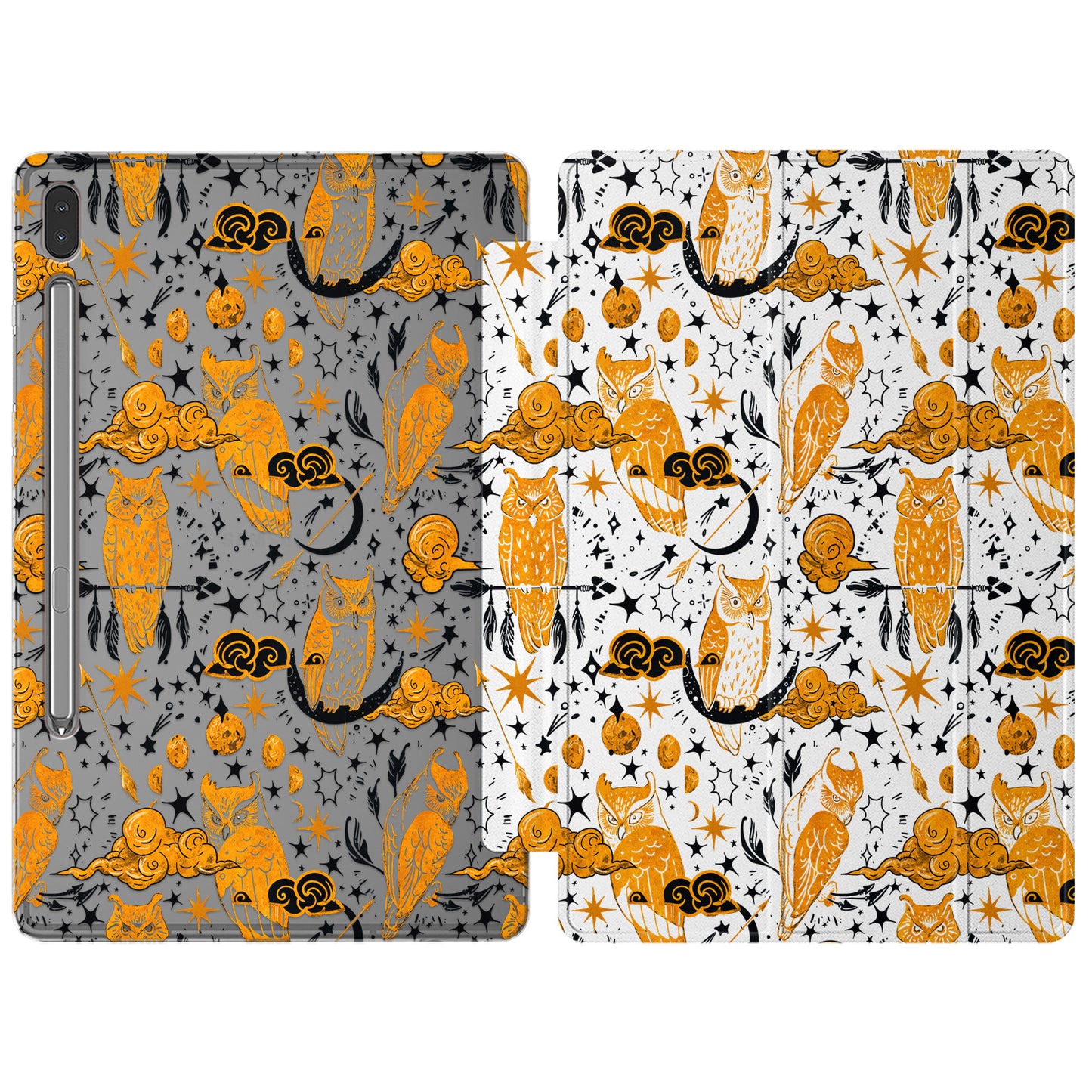 Cavka Apple iPad Smart Cover Boho Owls Print