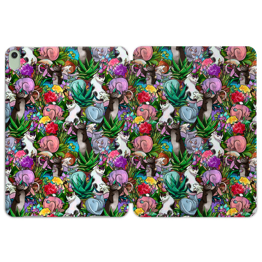 Cavka Apple iPad Smart Cover Cats and Potted Plants