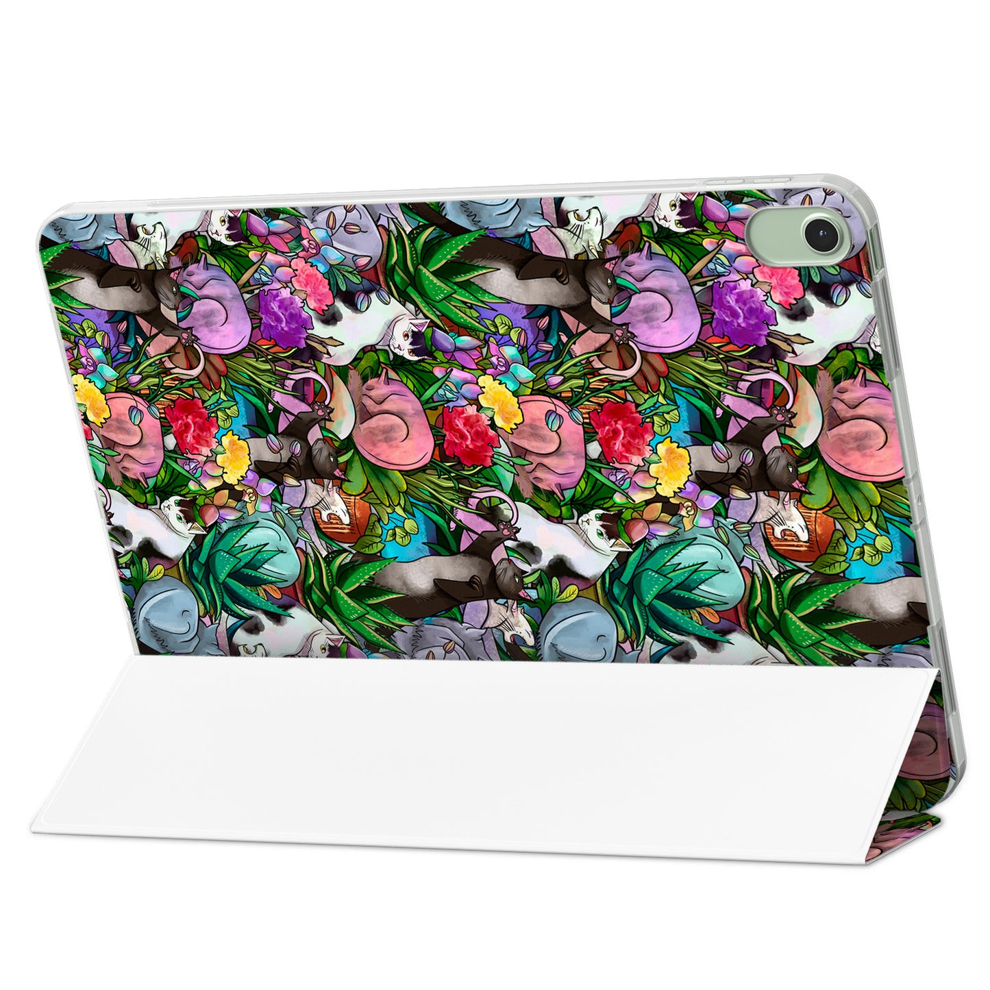 Cavka Apple iPad Smart Cover Cats and Potted Plants