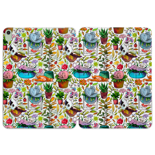 Cavka Apple iPad Smart Cover Cozy Cats and Plants