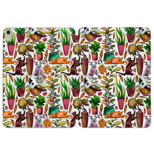 Cavka Apple iPad Smart Cover Pretty Cats and Plants