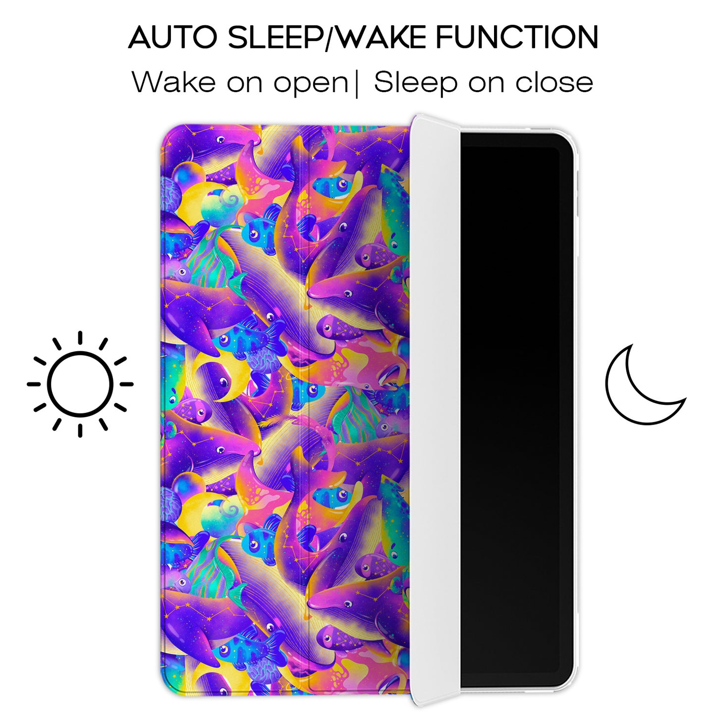 Cavka Apple iPad Smart Cover Cosmic Whales