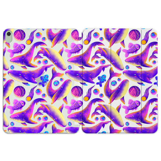 Cavka Apple iPad Smart Cover Purple Cosmic Whales