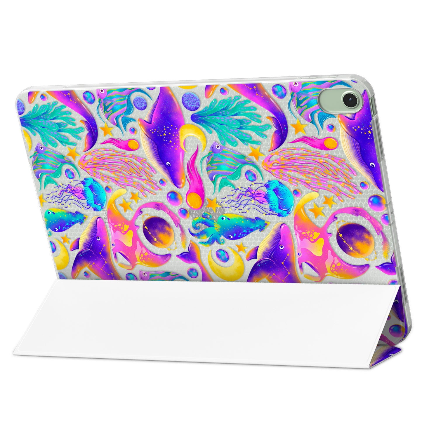 Cavka Apple iPad Smart Cover Colorful Cosmic Whales