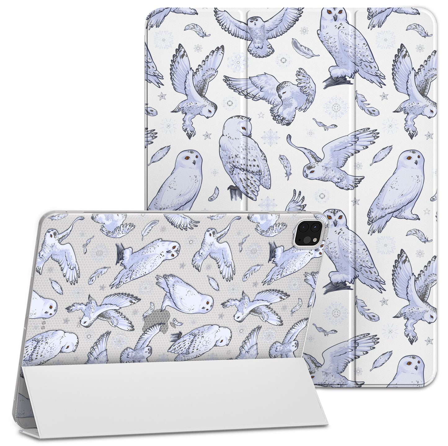 Cavka Apple iPad Smart Cover White Snowy Owls