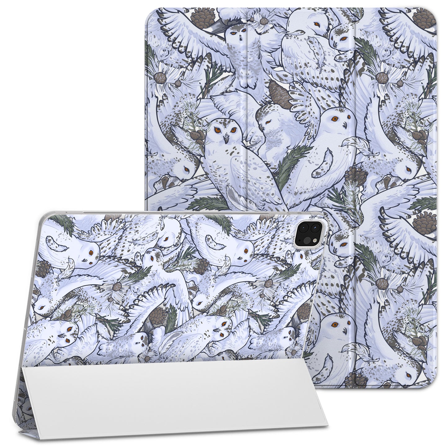 Cavka Apple iPad Smart Cover Winter Snowy Owls